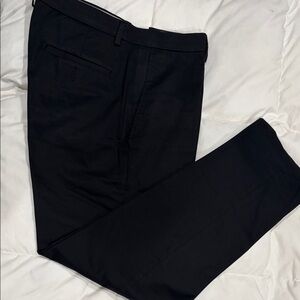 Iron free premium khaki Elegant Black Men's Dress Pants